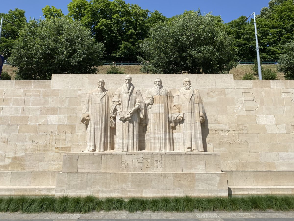 Стена Реформации в Женеве